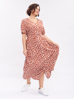 Платье анималистическое ZPP78504CAM34 - Артесса фото 6