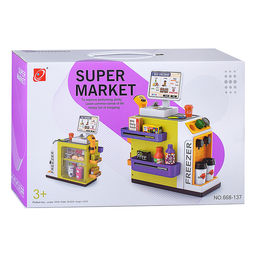 Игровой набор супермаркет "Универмаг" (46 предметов) в коробке