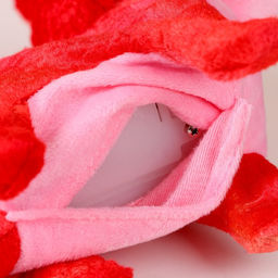 Мягкая музыкальная игрушка Динозаврик, 16 см, цвет красный - Simaland фото 6