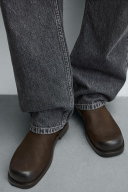 LEATHER BOOTS - Zara фото 10