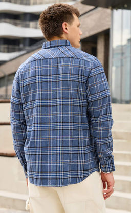 Рубашка F521-0460 grey - Fine joyce фото 7