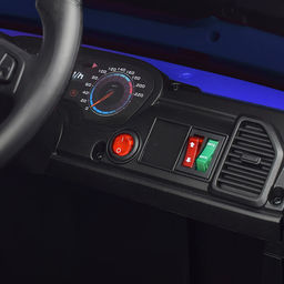 Электромобиль "Профи" на аккумуляторе, с р/у управлением, в коробке (синий)