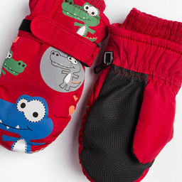 Варежки для мальчика болоньевые Kim Lin  фото 2