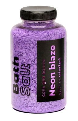 FABRIK Cosm. Соль д/ванны NEON BLAZE Ultra violet 500гр