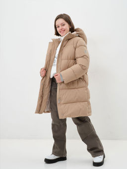 Куртка зимняя 23375-455 бежевый - Avese фото 4