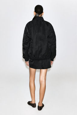 CAZADORA BOMBER DE NAILON CON DETALLES FRUNCIDOS - H&m фото 7