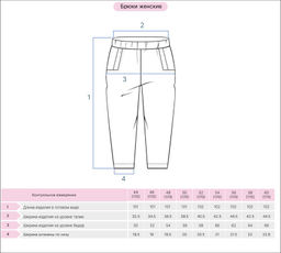 Брюки женские 1144 Зеленый* 1790 Lets go - Let's go фото 4