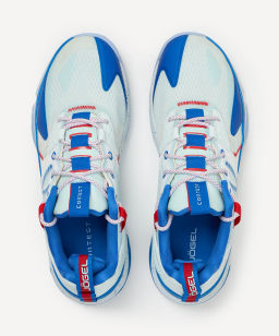 Кроссовки баскетбольные JOGEL Contest, голубой/красный  фото 8