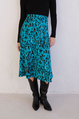 Юбка А-силуэта с принтом - Martichelli фото 8