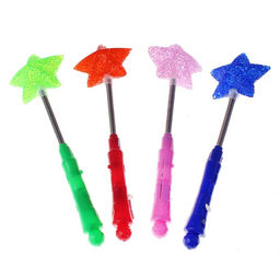 Цена за 12 шт. Световая палочка Звезда на пружине, под стекло, цвета МИКС