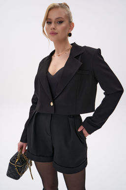 Пиджак Мэри (чёрный) - Эльза фото 11