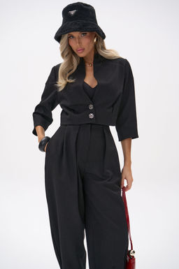 Короткий пиджак Джуди (чёрный)