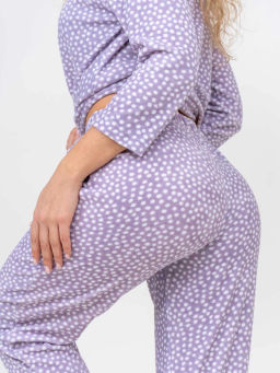 Костюм женский, цвет фиолетовый