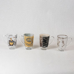 Кружка 330 мл AQUA - КРУГОВАЯ ДЕКОЛЬ - кофе, арт. 55393