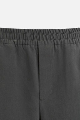 RELAXED FIT COTTON BERMUDA SHORTS - Zara фото 12
