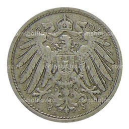 Монета 10 пфеннигов 1900 года A Германия
