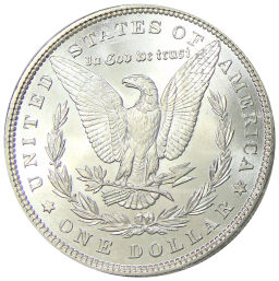 1 доллар 1885 года США Доллар Моргана