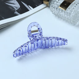 Цена за 12 шт. Крабик для волос «Пейдж», петля, 10.5 см, МИКС