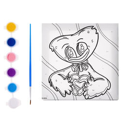 Картина по номерам для детей «Мягкий дружок», 15 х 15 см