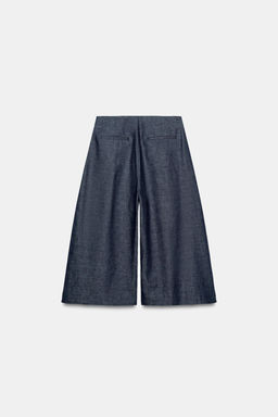 BERMUDA LARGA BOTONES CON LINO / ?ndigo - Zara фото 6