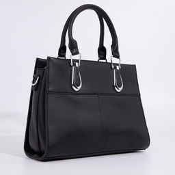 Сумка-тоут на молнии, цвет чёрный - Simaland фото 4