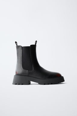 BRUSHED ANKLE BOOTS