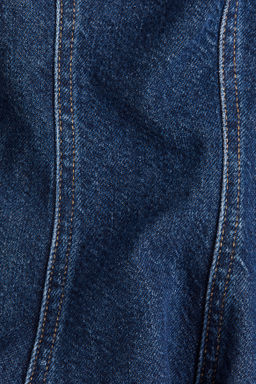 Top denim con peplum - H&m фото 4