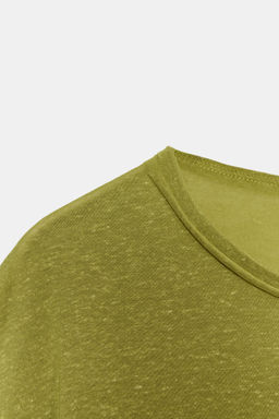CAMISETA OVERSIZE FLUIDA / Lima fl?or