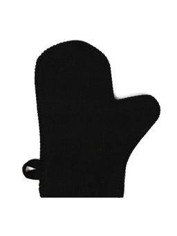 Набор для бани с принтом Крутой мужик, 4 предмета: шапка, рукавица, тапочки, коврик, войлок, тёмный, Банная забава