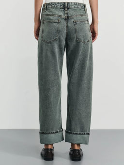 Джинсы прямого фита с подворотами ZR2510092322-107 / Zarina