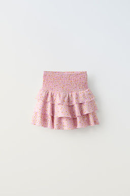 FLORAL BERMUDA SKORT