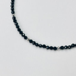 Колье из Шпинели с подвеской "Змея" 42 см +