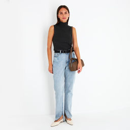 Сумка-багет на молнии, цвет коричневый - Simaland фото 8