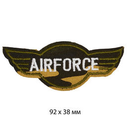 Термоаппликации арт.TBY.A02 Airforce 92х38 мм уп.10 шт