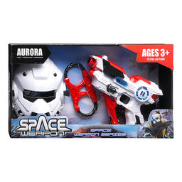 Набор оружия "Космический агент" (свет, звук) на батарейках, в коробке
