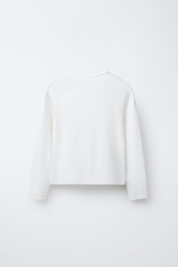 RAGLAN SLEEVE T-SHIRT WITH MODAL - Zara фото 2