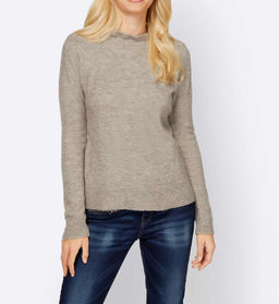 Пуловер, серо-коричневый - Linea tesini фото 3