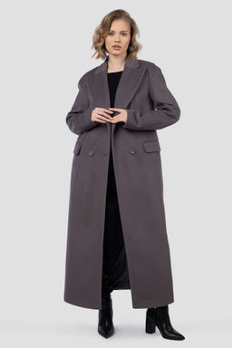 01-12174 Пальто женское демисезонное (пояс) - El podio фото 3