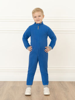 Комбинезон детский флисовый василек 279г(ш) (80, 52)