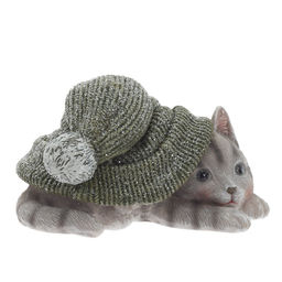 Фигурка декоративная "Котенок", L13,5 W8 H7,5 см, 2в.