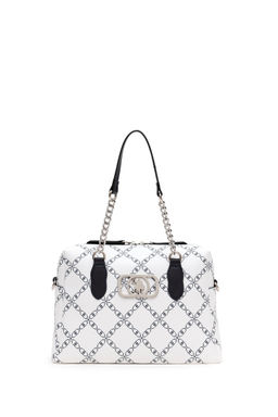 U. S. Polo Assn / Женская белая сумка через плечо - U.s. polo assn фото 3