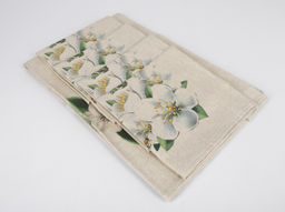 П16-24С188 Комплект столовый 110*110 + 4 салф. 38*38 Гортензия рис. 3 - Текс-дизайн фото 9