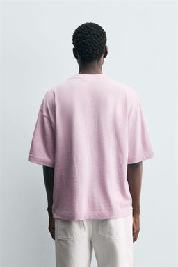 RELAXED FIT POCKET T-SHIRT - Zara фото 3