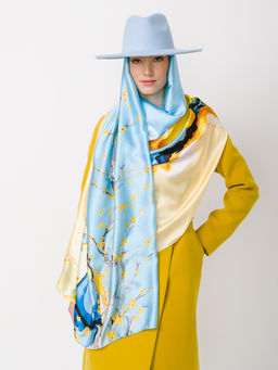 Большой вискоза шелк - Tantino фото 3