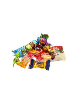 Сладкий новогодний подарок Оливия и Оливер, с игрой и анимацией, детский, 700 г