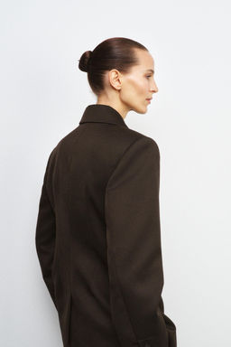 DOUBLE-BREASTED BLAZER ZW COLLECTION - Zara фото 3