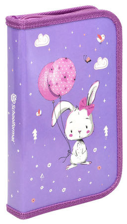 Пенал 1 секц. бол. Schoolformat CUTE RABBIT 190х115