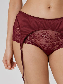 Infinity / Трусы боксер жен Sauvi бордовый - Infinity Lingerie фото 4