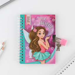 Анкета на замочке, в твердой обложке А6, 40 листов Мои секреты