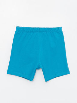 Beli Lastikli Bask?l? Erkek Bebek ?ort Pijama Alt